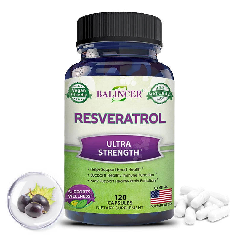 Resveratrol Antioxidant Supplement