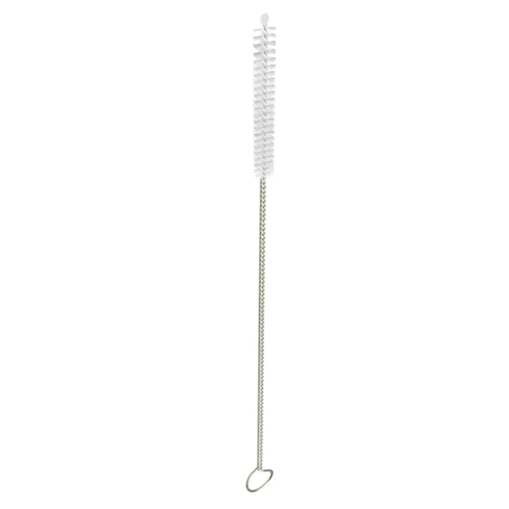 Reusable Stainless Steel Straw Set (4 pcs + Brush)