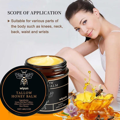 Beef Tallow Honey Moisturizing Cream