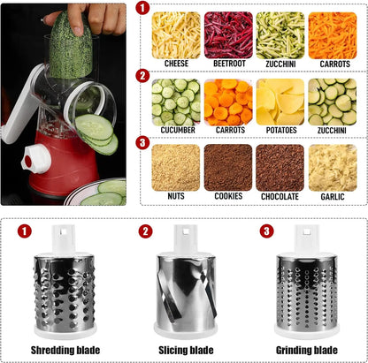 Rotary Cheese & Vegetable Grater