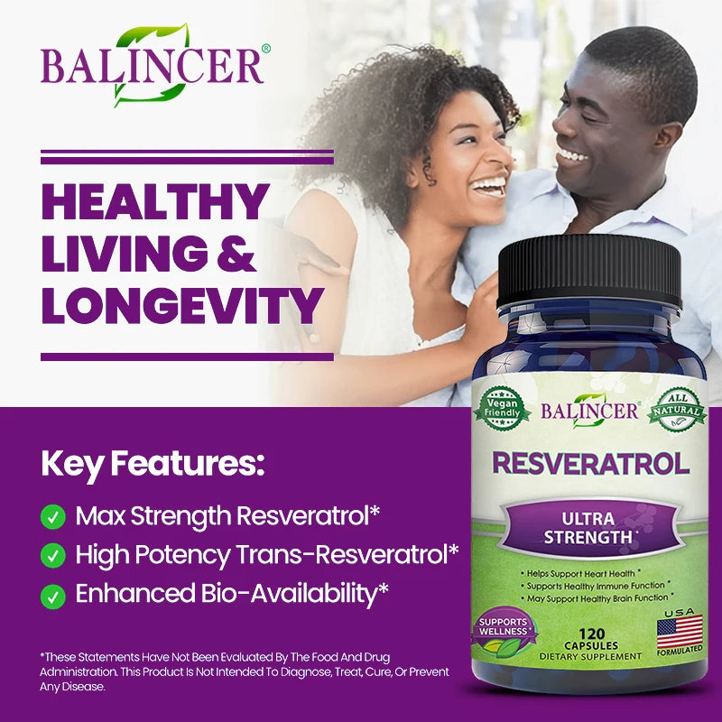 Resveratrol Antioxidant Supplement