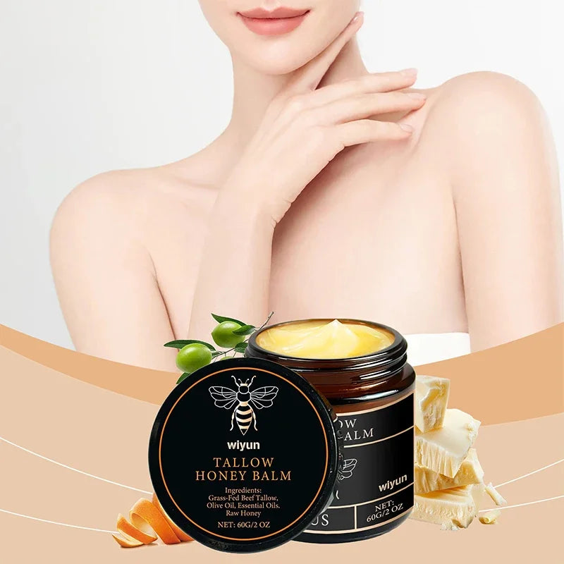 Beef Tallow Honey Moisturizing Cream