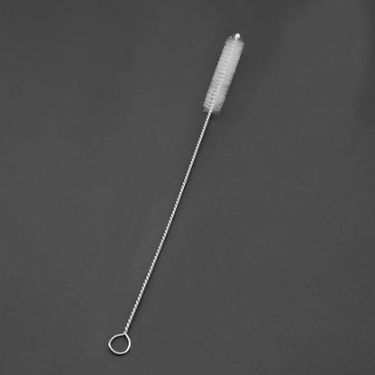 Reusable Stainless Steel Straw Set (4 pcs + Brush)