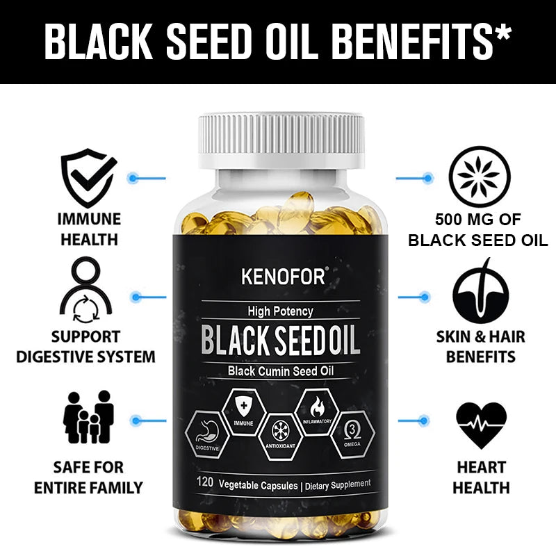 Black Seed Oil for Skin & Hair