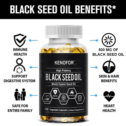 Black Seed Oil for Skin & Hair