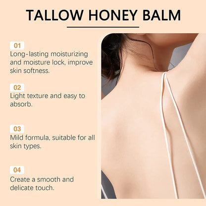 Beef Tallow Honey Moisturizing Cream