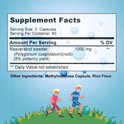 Resveratrol Antioxidant Supplement